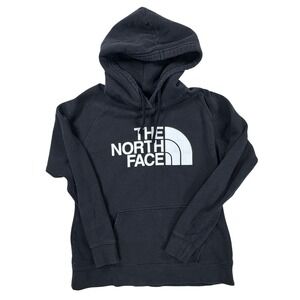 The North Face Womens Black Half Dome Pullover Hoodie Sweatshirt Large NF0A3NZA